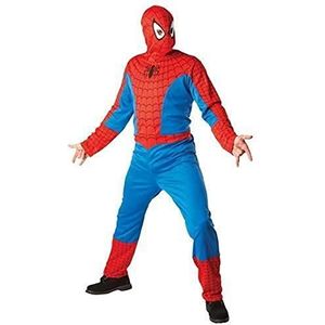 RUBIES - Officieel Marvel - SPIDER-MAN - Spiderman-kostuum met borst van EVA en bivakmuts voor volwassenen - maat XL - kostuum met overall en masker