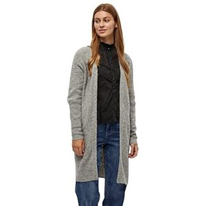 Desires elis dames cardigan lang, 8242 lichtgrijs Mel.