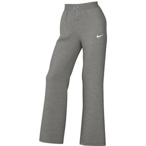 Nike Women's Full Length Pant W Nsw Phnx Flc Hr Pant Wide, Dk Grey Heather/Sail, DQ5615-063, XL-S