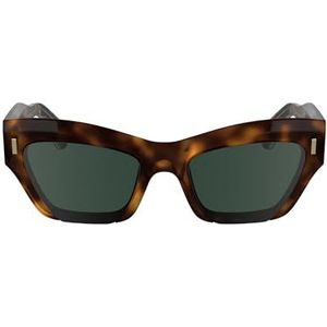 Calvin Klein Ck24531s Zonnebril voor dames, 1 stuk, Havana