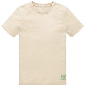 TOM TAILOR T-shirt voor jongens, 22201 - Crème Toffee