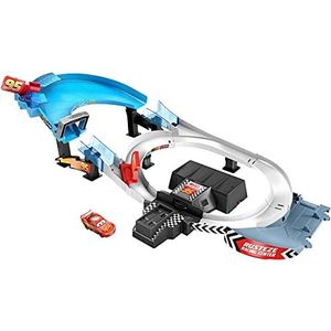 Disney Pixar Cars Rust-Eze Double Circuit raceset, trainingsbaan, McQueen Flash auto, gesloten verpakking, kinderspeelgoed, GRJ50