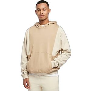 Urban Classics Cut on Sleeve Hoody trainingspak voor heren, effen beige/grijs