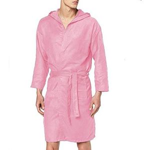 PETTI - Badjas voor dames, badjas voor heren, badjas voor dames, badjas voor heren, roze