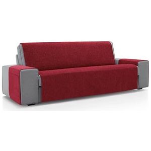 ECOMMERC3 Housse de canapé 3 places 160 x 220 cm - Couleur rouge toucher doux 100% fabriquée en Espagne