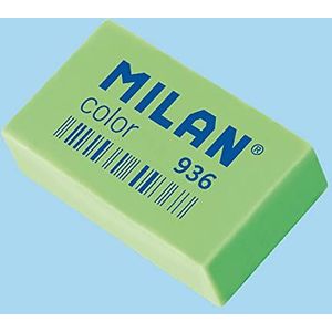 Milan 936 gummen, kunststof, rechthoekig, verschillende kleuren, 36 stuks