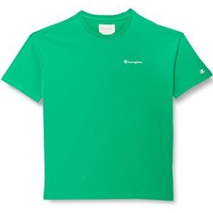 Champion Eco Future Light Jersey S/S T-shirt voor kinderen en jongeren, groen, 5-6 jaar, Groen