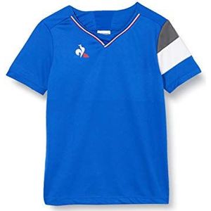 Le Coq Sportif No. 5 Match Premium SS Coba T-shirt voor kinderen, Kobalt