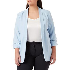 Pieces PCBOSS 3/4 Blazer Noos, Kentucky Blue, L dames, Blauw