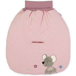 Sterntaler Gewatteerd babybed muis vork geboorteleeftijd 48 x 42 cm, roze/meerkleurig