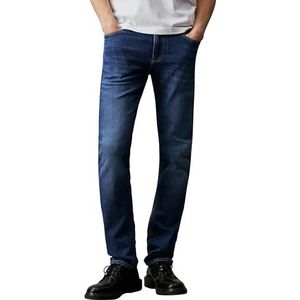 Calvin Klein Jeans Slim herenbroek, Donkere denim