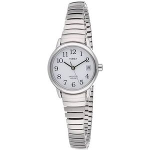Timex Dameshorloge kwarts T2H351, Silvertone, armband, Silvertone, Armband