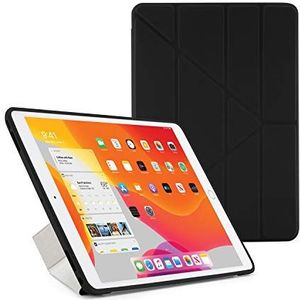 Pipetto Beschermhoes voor iPad Origami 10,2 inch (7e en 8e generatie), 5-in-1 standfunctie, zwart
