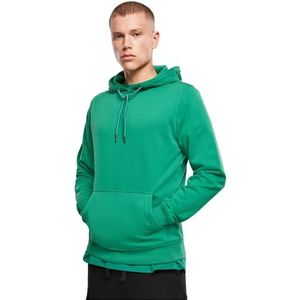 Urban Classics Capuchontrui Basic Terry Hoodie Sweatshirt Heren Capuchontrui, jungle groen