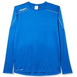 uhlsport Unisex kindershirt met lange mouwen Stream 22, azuurblauw/wit