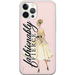 ERT GROUP Beschermhoes voor Smartphone Barbie Original en officieel gelicentieerd product voor iPhone 12/12 Pro, optimale vorm van de smartphone, schokbestendig.