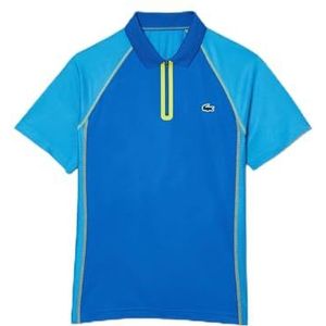 Lacoste Dh5046 Poloshirt voor heren, Kingdom/Fiji-lima