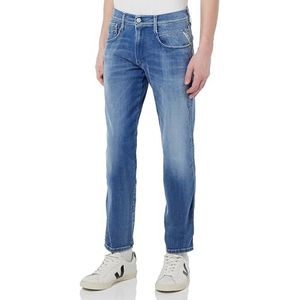Replay Anbass White Shades Jeans voor heren, 010