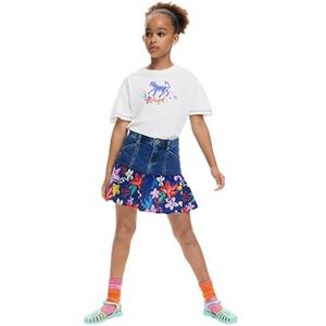 Desigual Skirt_May Filles et Filles, bleu, 12 ans