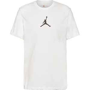 Nike Jumpman Dri-fit T-shirt met mouwen voor heren, Wit/Zwart