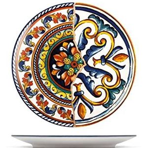 Pengo Stoneware 6620201 bord plat 26 cm positan, gedecoreerd