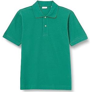 Seidensticker Regular Fit - Poloshirt met korte mouwen voor heren, Donkergroen