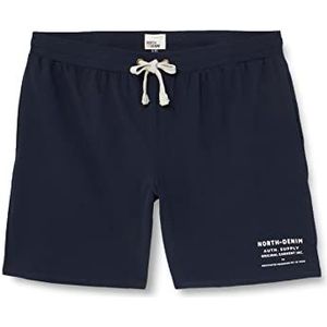 North 56-4/North 56Denim heren shorts, marineblauw, XXL, oversized, Navy Blauw