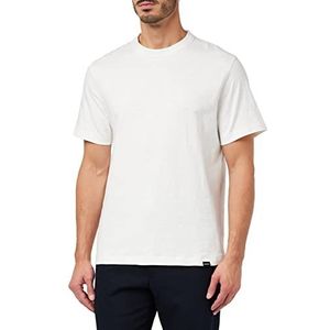 seidensticker T-shirt met ronde hals, normale pasvorm, T-shirt voor heren, Wit.