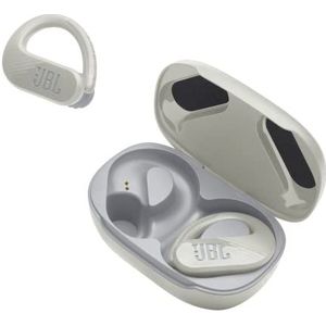 JBL Endurance Peak 3, draadloze sporthoofdtelefoon, waterdicht met beschermingsklasse IP68, tot 50 uur batterijduur, in wit