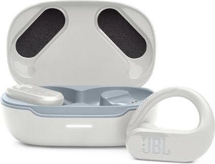 JBL Endurance Peak 3, draadloze sporthoofdtelefoon, waterdicht met beschermingsklasse IP68, tot 50 uur batterijduur, in wit