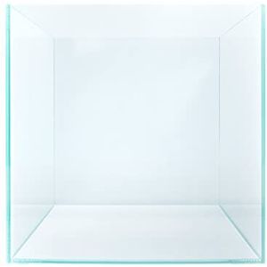 AQPET Aquarium kubic 40 van glas, extra helder, 40 x 40 x 40 cm, 64 liter