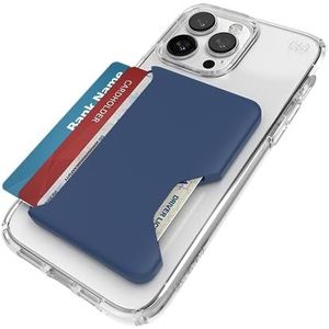 Speck MagSafe iPhone portemonnee - afneembare antislip ClickLock-sluiting - Voor 1-3 kaarten - Zacht aanvoelend oppervlak, krasbestendige kaarthouder ontworpen voor MagSafe -