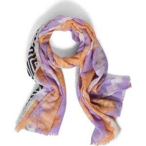 Street One Modieuze sjaal voor dames, Helder Paars