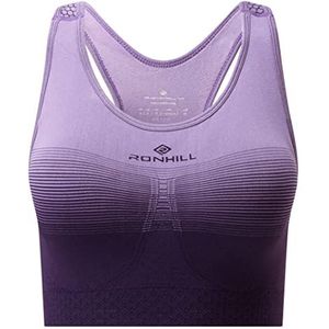 Ron Hill Naadloze sportbeha voor dames, ultraviolet/imperial, M, ultraviolet/imperial