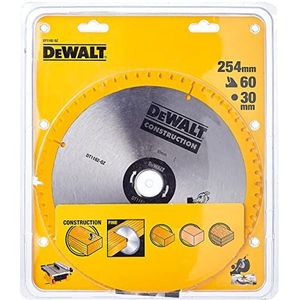 Dewalt DT1182-QZ verstekzaagblad voor tafel, 254 x 30 x 60 mm