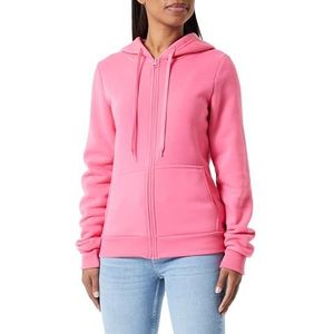 Mymo Athlsr Sweat à capuche zippé élégant en polyester pour femme Rose Taille XS, rose, XS