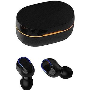 2023 Bluetooth in-ear hoofdtelefoon, draadloos, met microfoon, hifi, stereo, 25 uur, bediening met knop voor werk en reizen