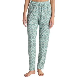 CALIDA Favourites Pantalon pour femme avec poches latérales 100% coton Supima, Bristol Blue, 42-44