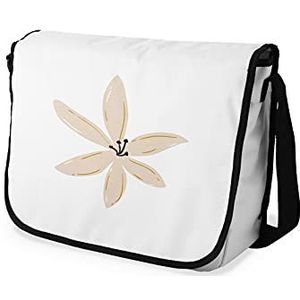 Bonamaison Digitaal bedrukte schoudertas voor studenten, schoudertas, portemonnee, schoolranage, grootte: 29 x 36 cm