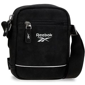 Reebok Cincinati bagagetas voor heren, zwart, bandolera, kleine schouderriem, zwart., Kleine schouderriem