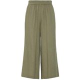 PIECES Pcpia Hw Wide Culotte Noos, Vert lichen, XL