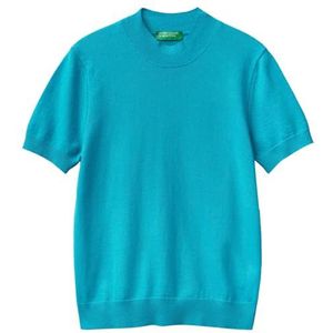 United Colors of Benetton Onderhemd M/M 1035d201w Sweater Dames (1 stuk), Blauw 68 F