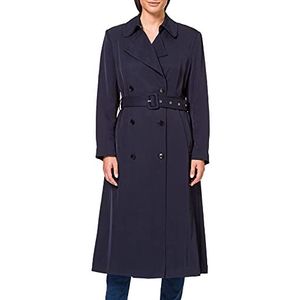 Filippa K Daria Drapey Trenchcoat dames, Navy Blauw