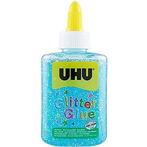 UHU Glitter lijm, lichtblauw, 88,5 ml