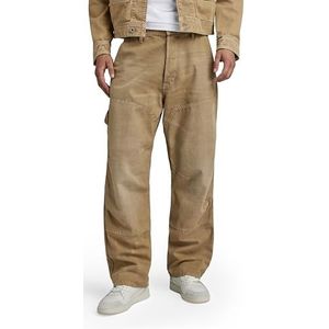 G-STAR RAW Carpenter 3D losse herenbroek, Beige (Renaissance Faded Sand Gd D23695-d491-g554)