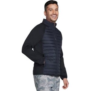 Skechers Goshield Hybrid Jacket 2.0 Herenjas, Helder zwart