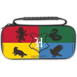 Harry Potter - Sacoche XL pour Switch et Switch Oled - Multicolore - 4 Maisons