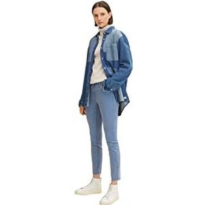 TOM TAILOR Dames Alexa Skinny Fit broek, 10904 - Stormy Sea Blue, 36W/30L, 10904 - Stormy Sea Blue
