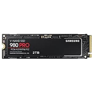Samsung 980 PRO MZ-V8P2T0BW | Interne SSD NVMe M.2, PCIe 4.0, 2 TB, intelligente thermische besturing - compatibel met PS5