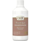 CHEF Vloeibaar concentraat voor paddenstoelen – culinaire hulp, sauzen – fles van 980 ml